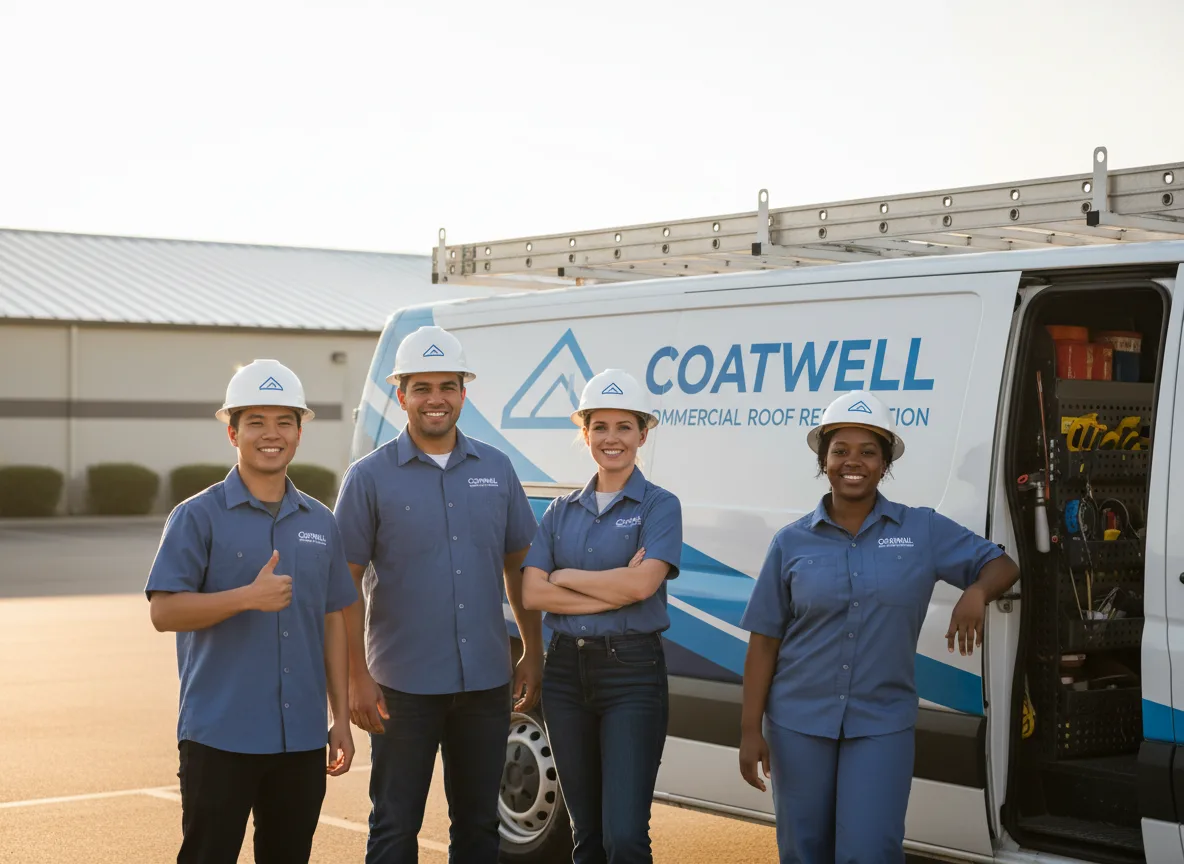 Commercial roof coating company in Felton, MN